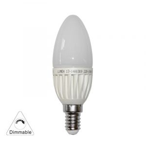 LED ΚΕΡΑΚΙ ΛΕΥΚΟ Ε14 ΜΑΤ 3W 230V ΝΤΙΜΑΡΙΖ.ΨΥΧΡΟ