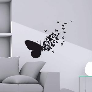 BUTTERFLIES SILHOUETTES ΑΥΤΟΚΌΛΛΗΤΑ ΤΟΊΧΟΥ ΒΙΝΥΛΊΟΥ M
