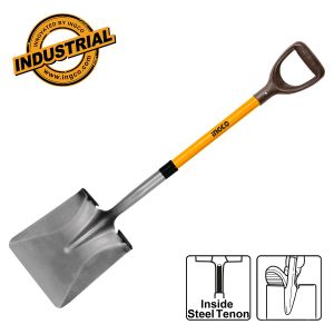 Φτυάρι Ατσάλινο Πτυολαβής με Πλαστικό Στυλιάρι 1050mm