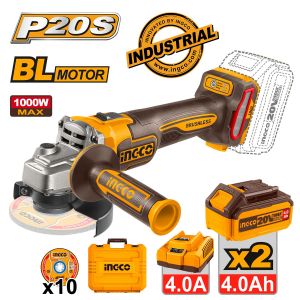 Γωνιακός Τροχός Μπαταρίας 20V Li-Ion