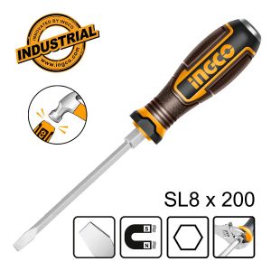 Κατσαβίδι Χτυπητό Ίσιο SL8x200mm
