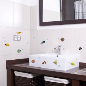 COLOURFUL FISHES ΑΥΤΟΚΌΛΛΗΤΑ ΤΟΊΧΟΥ ΒΙΝΥΛΊΟΥ