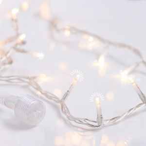 ΣΕΙΡΑ, 300 FLASH LED 5mm, 31V ΜΕΤΑΣΧΗΜΑΤΙΣΤΗ, 4 ΕΠΕΚΤΑΣΕΙΣ ΕΩΣ 3 ΣΕΤ, ΔΙΑΦΑΝΟ PVC ΚΑΛΩΔΙΟ, ΘΕΡΜΟ ΛΕΥΚΟ LED ANA 10cm, ΠΡΟΕΚΤΑΣΗ ΠΑΡΟΧΗΣ 3m, ΙΡ44