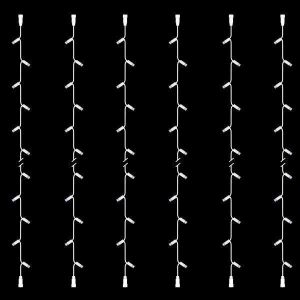 ΣΕΙΡΑ, DIY, 30 LED, ΛΕΥΚΟ ΚΑΛΩΔΙΟ ΚΑΟΥΤΣΟΥΚ, ΜΕ ΕΠΕΚΤΑΣΗ, 2 ΚΟΝΕΚΤΟΡΕΣ,  ΛΕΥΚO LED, ΣΕΤ 6ΤΜΧ, ΑΝΑ 10cm, ΙΡ65
