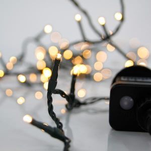 ΣΕΙΡΑ, 50 LED 3mm, 4,5V ΜΕΤΑΣΧΗΜΑΤΙΣΤΗ, 8 ΠΡΟΓΡΑΜΜΑΤΑ ΚΑΙ ΜΝΗΜΗ, ΠΡΑΣΙΝΟ PVC ΚΑΛΩΔΙΟ, ΘΕΡΜΟ ΛΕΥΚΟ LED, ΑΝΑ 5cm, ΠΡΟΕΚΤΑΣΗ ΠΑΡΟΧΗΣ 3m, IP44