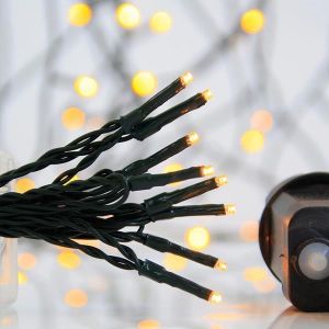 ΣΕΙΡΑ, 400 LED 3mm, 31V ΜΕΤΑΣΧΗΜΑΤΙΣΤΗ, 8 ΠΡΟΓΡΑΜΜΑΤΑ ΚΑΙ ΜΝΗΜΗ, ΠΡΑΣΙΝΟ PVC ΚΑΛΩΔΙΟ,ΘΕΡΜΟ ΛΕΥΚΟ LED, ΑΝΑ 5cm, ΠΡΟΕΚΤΑΣΗ ΠΑΡΟΧΗΣ 3m, ΙΡ44