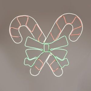 CANDY ΜΕ ΠΡΑΣΙΝΟ ΦΙΟΓΚΟ 70x60cm, 9,5m ΝΕΟΝ LED ΦΩΤΟΣΩΛΗΝΑ, ΠΡΑΣΙΝΗ, ΚΟΚΚΙΝΗ ΚΑΙ ΛΕΥΚΗ, ΜΟΝΟΚΑΝΑΛΗ, ΠΡΟΕΚΤΑΣΗ ΠΑΡΟΧΗΣ 5m, IP44