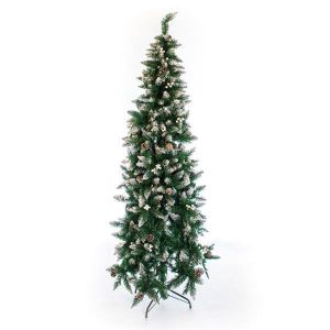 ΔΕΝΤΡΟ ΕΛΑΤΟ ΒΟΥΚΟΥΡΕΣΤΙ, ΧΙΟΝΙΣΜΕΝΟ ΜΕ ΛΕΥΚΑ BERRY, 180cm