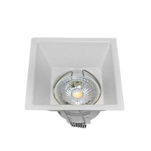 ΣΠΟΤ(WL-259)MR16 ΑΛΟΥΜΙΝ.ΤΕΤΡΑΓΩΝΟ ΒΑΘΥ ΣΤΑΘΕΡΟ ΛΕΥΚΟ