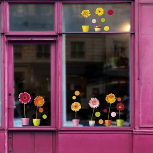 GERBERAS ΑΥΤΟΚΌΛΛΗΤΑ ΒΙΝΥΛΊΟΥ ΓΙΑ ΤΖΆΜΙ M