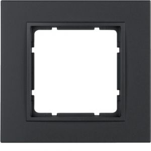 Berker B.7 Πλαίσιο 1 Θέσης Ανθρακί