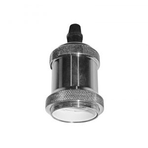 ΝΤΟΥΙ Ε27 ΑΛΟΥΜΙΝΙΟΥ ΔΙΑΚΟΣΜΗΤΙΚΟ ΜΕ ΡΟΔΕΛΑ ΧΡΩΜΙΟ