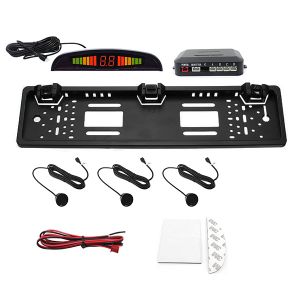 Συστημα Παρκαρισματος σε Πλαισιο Πινακιδας με 3 Αισθητηρες : Οθονη LED