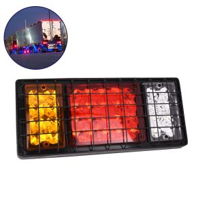 TAILIGHT Πίσω Φανάρι Οχημάτων LED 18W 900lm 140° DC 12V Αδιάβροχο IP65 Πορτοκαλί : Κόκκινο : Ψυχρό Λευκό 6000Κ - Μ33.5 x Π5 x Υ15cm - 1 Χρόνο Εγγύηση