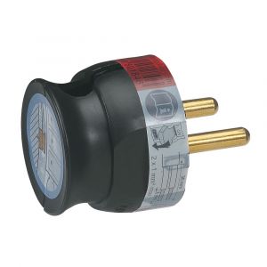 DIY Φις 2Π 16Α Μαύρο Επίπεδο