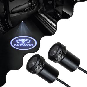 DAEWOO Ghost Car Brand Logo Projector - Προτζέκτορας Προβολής Μάρκας Αυτοκινήτου LED CREE XHP35 3W 240lm 120° DC 12V IP20 Ψυχρό Λευκό 6000K