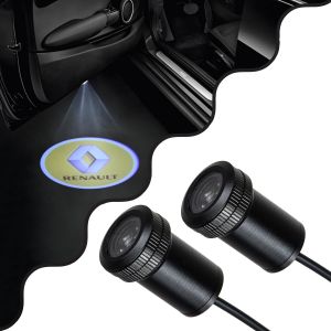 RENAULT Ghost Car Brand Logo Projector - Προτζέκτορας Προβολής Μάρκας Αυτοκινήτου LED CREE XHP35 3W 240lm 120° DC 12V IP20 Ψυχρό Λευκό 6000K