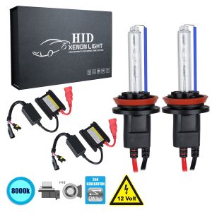 H16 CB Line KIT Βασικού Φωτισμού Αυτοκινήτου : Μοτοσυκλέτας 2nd Generation Can-Bus Series XENON 70W 6400lm DC 9-16V Αδιάβροχο IP65 Ψυχρό Λευκό 8000K