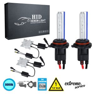 HB3 9005 XCB Line KIT Βασικού Φωτισμού Αυτοκινήτου : Μοτοσυκλέτας 3rd Generation Can-Bus Extreme Series XENON 110W 10350lm DC 9-16V Αδιάβροχο IP65 Ψυχρό Λευκό 8000K