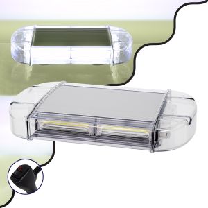 PRO Series Φάρος Σήμανσης Οχήματος Ασθενοφόρου για Αυτοκίνητα : Φορτηγά 6 Προγραμμάτων Φωτισμού STROBE LED COB 60W DC 10-30V Αδιάβροχος IP66 Ψυχρό Λευκό 6000K