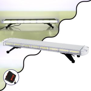 PRO Series Φάρος Σήμανσης Οχήματος Ασθενοφόρου για Αυτοκίνητα : Φορτηγά 6 Προγραμμάτων Φωτισμού STROBE LED COB 180W DC 10-30V Αδιάβροχος IP66 Ψυχρό Λευκό 6000K