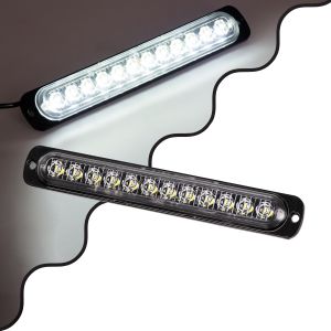 PRO Series Μπάρα Σήμανσης Οχήματος Ασθενοφόρου για Αυτοκίνητα : Φορτηγά 10 Προγραμμάτων Φωτισμού STROBE LED SMD 3030 15W DC 10-30V Αδιάβροχη IP65 Ψυχρό Λευκό 6000K