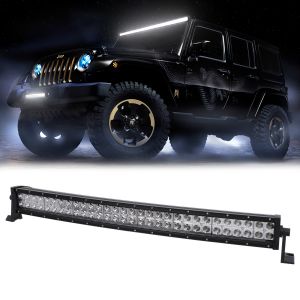 PRO Series Μπάρα Καμπυλωτή - Curved για Αυτοκίνητα : Φορτηγά LED CREE XBD 180W 18000lm DC 10-30V Αδιάβροχη IP65 Ψυχρό Λευκό 6000K