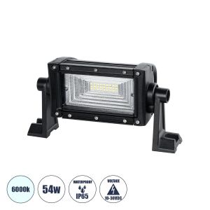 Μπάρα LED Pencil Beam 7D 2835 SMD 54W 10-30V για Αυτοκίνητα : Φορτηγά LED CREE XBD 6480lm 15° DC 10-30V Αδιάβροχη IP65 Ψυχρό Λευκό 6000K - Μ22 x Π10 x Υ11cm