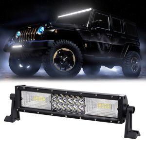 PRO Series Μπάρα Ίσια - Straight TRI-ROW 7D για Αυτοκίνητα : Φορτηγά LED CREE XBD 162W 16200lm 15° : 60° DC 10-30V Αδιάβροχη IP65 Ψυχρό Λευκό 6000K