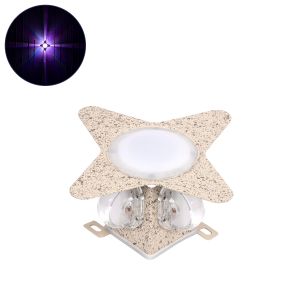 WALLLIGHT-CINA Μοντέρνο Φωτιστικό Τοίχου - Απλίκα LED 10W 1100lm 10° AC 220-240V Αδιάβροχο IP65 Πολύχρωμο RGB - CREE COB Chip : TUV SUD Driver - Μπεζ - Μ18.5 x Π18.5 x Υ8.5cm - 3 Χρόνια Εγγύηση