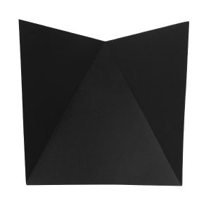 STEALTH Μοντέρνο Φωτιστικό Τοίχου - Απλίκα LED 10W 1200lm 60° AC 220-240V Αδιάβροχο IP65 Ψυχρό Λευκό 6000K - Bridgelux COB Chip : TUV SUD Driver - Μαύρο Ματ - Μ17 x Π7.5 x Υ17cm - 5 Χρόνια Εγγύηση