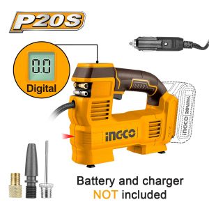 ΑΕΡΟΣΥΜΠΙΕΣΤΉΣ ΑΥΤΟΚΙΝΉΤΟΥ ΜΠΑΤΑΡΊΑΣ 20V LI-ION SOLO