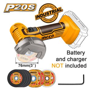 ΜΊΝΙ ΤΡΟΧΌΣ ΚΟΠΉΣ ΜΠΑΤΑΡΊΑΣ 76MM 20V LI-ION SOLO