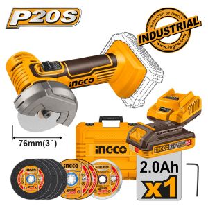 ΜΙΝΙ ΤΡΟΧΟΣ ΚΟΠΗΣ ΜΠΑΤΑΡΙΑΣ 76MM 20V LI-ION