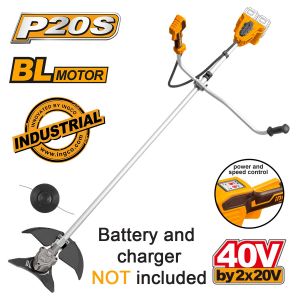 ΘΑΜΝΟΚΟΠΤΙΚΌ ΜΗΧΆΝΗΜΑ ΜΠΑΤΑΡΊΑΣ 2X20V LI-ION SOLO