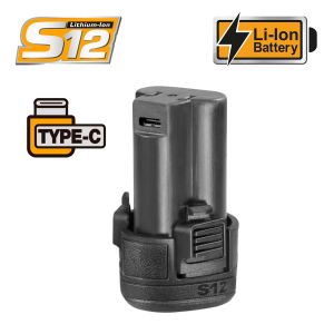 ΜΠΑΤΑΡΊΑ 12V  1.5AH LI-ION USB TYPE-C