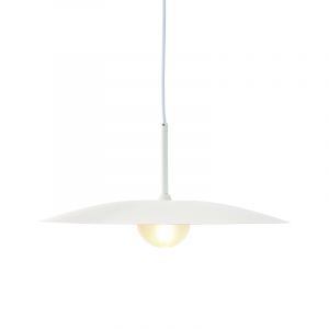 ΚΡΕΜΑΣΤΟ Φ/Σ 1xG9 AFINAR ΛΕΥΚΟ ΜΕΤ/ΚΟ + ΑΜΜΟΒΟΛΗ ΓΥΑΛΙ Φ40Χ120CM