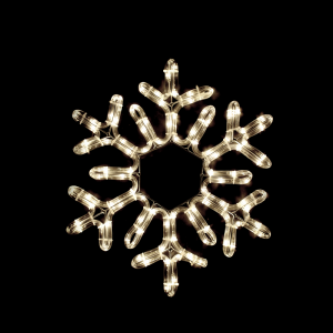 SNOWFLAKE 96 LED ΣΧΕΔΙΟ 4m ΜΟΝΟΚΑΝΑΛ ΦΩΤΟΣΩΛ ΘΕΡΜΟ ΛΕΥΚΟ IP65 38cm 1.5m ΚΑΛΩΔ