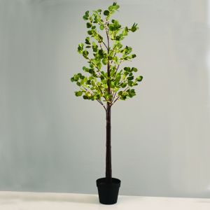 EUCALYPTUS LEAF TREE 240 WW LED ΛΑΜΠ. ΑΝΤΑΠΤ:4,5V IP44 ΥΨΟΣ 180cm ΓΛΑΣΤΡΑ 5m ΚΑΛ