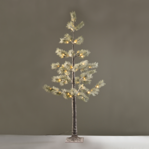 SNOW PINE TREE 56 WW LED ΛΑΜΠΑΚ.ΑΝΤΑΠΤ.(24VDC) IP44 21X21X150CM 3M KΑΦΕ ΚΑΛ. ΤΡΟΦ.