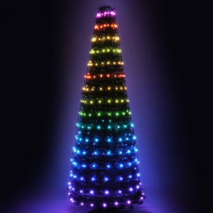 216 LED ΧΤΑΠΟΔΙ 12 ΣΕΙΡΕΣ*18 ΛΑΜΠ ΠΟΛΥΧΡ ΑΝΤΑΠΤ ΚΑΙ ΤΗΛΕΧ ΜΠΑΤ(1*CR2032 ΔΕΝ ΣΥΜΠ) IP44 Y:180cm 5m ΚΑΛ