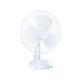 ΑΝΕΜΙΣΤΗΡΑΣ ΣΤΡΟΓΓΥΛΟΣ ΕΠΙΤΡΑΠΕΖΙΟΣ, ΛΕΥΚΟΣ ΜΕ 3 ΛΕΥΚΑ ΠΤΕΡΥΓΙΑ, Φ30, AC 35W