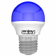 ΛΑΜΠΑ LED ΣΦΑΙΡΙΚΗ Ε27 1.8W ΜΠΛΕ