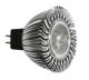 LED ΙΣΧΥΟΣ MR16 ΑΛΟΥΜ 5W 12VAC/DC 3Led ΝΤΙΜ.ΕΝ.ΦΑΚΟ 25' ΘΕΡ
