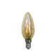 LED FILAMENT E14 CANDLE AMBER DIM 4W 2700K 230V AC 390LM RA80