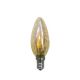 LED FILAMENT E14 CANDLE AMBER DIM 6W 2700K 230V AC 540LM RA80