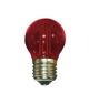 E27 RED GLASS BALL 4W 230V AC 390LM LED COG