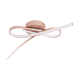 LED ΦΩΤΙΣΤΙΚΟ ΟΡΟΦΗΣ /2 ΡΟΖΕ ΧΡΥΣΟ PALOZZA