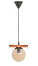 ΚΡΕΜΑΣΤΟ ΦΩΤΙΣΤΙΚΟ ΜΕ ΓΥΑΛΙ ΜΕΛΙ R-600CABLE 1L WOOD