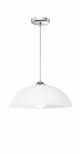 PENTANT LIGHT WHITE GLASS E27 1X60W